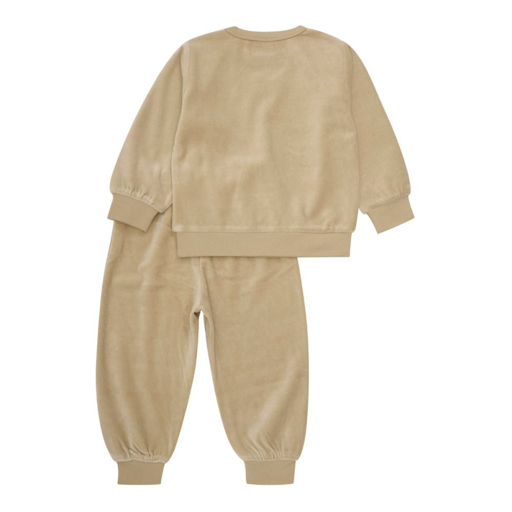 Fixoni - 2 delt Sett i Velour Sesame - Guttelus.no