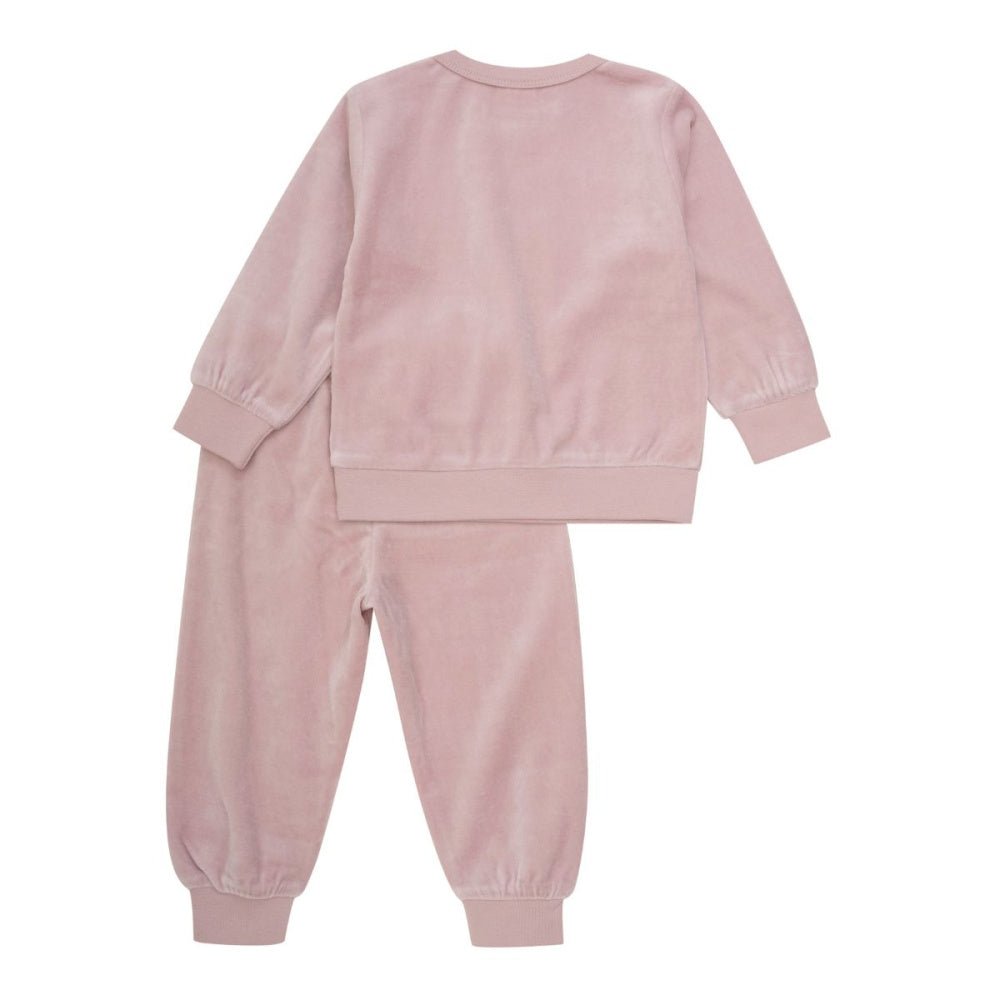 Fixoni - 2 delt Sett i Velour Shadow Gray - Guttelus.no