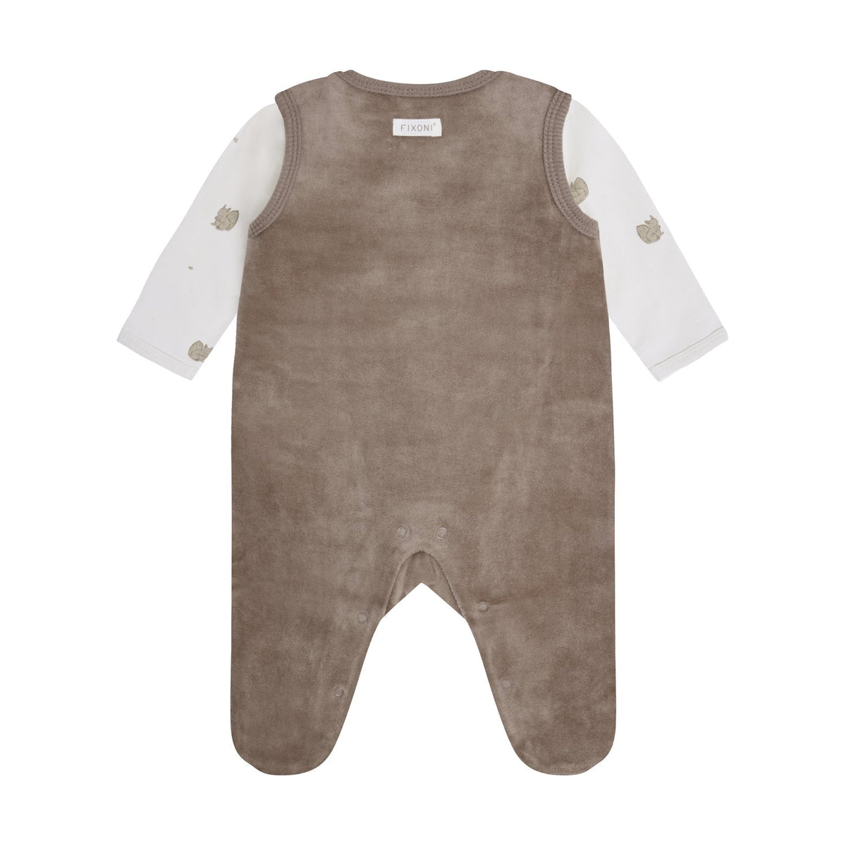 Fixoni - Babysett 2-delt Velour Mountain Trail - Guttelus