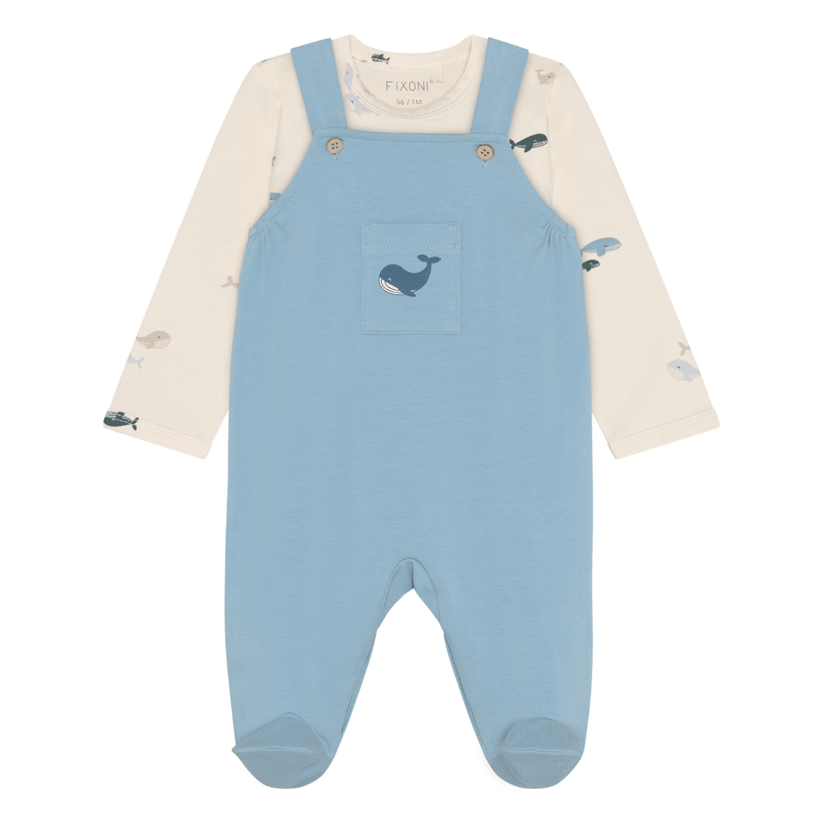 Fixoni - Babysett Body og Sparkebukse Mountain Spring - Guttelus.no
