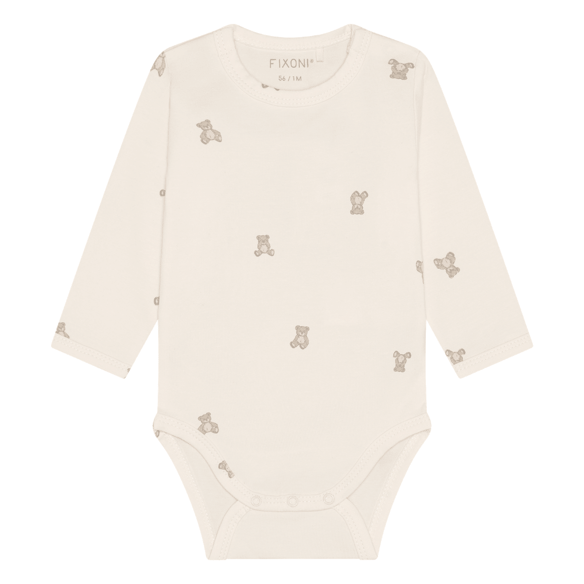 Fixoni - Babysett Body og Sparkebukse Velour Pure Cashmere - Guttelus.no