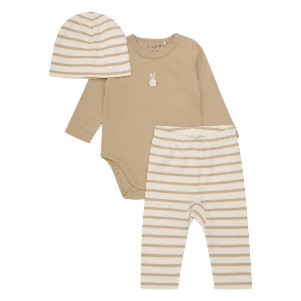 Fixoni - Babysett i 3 deler Sesame - Guttelus