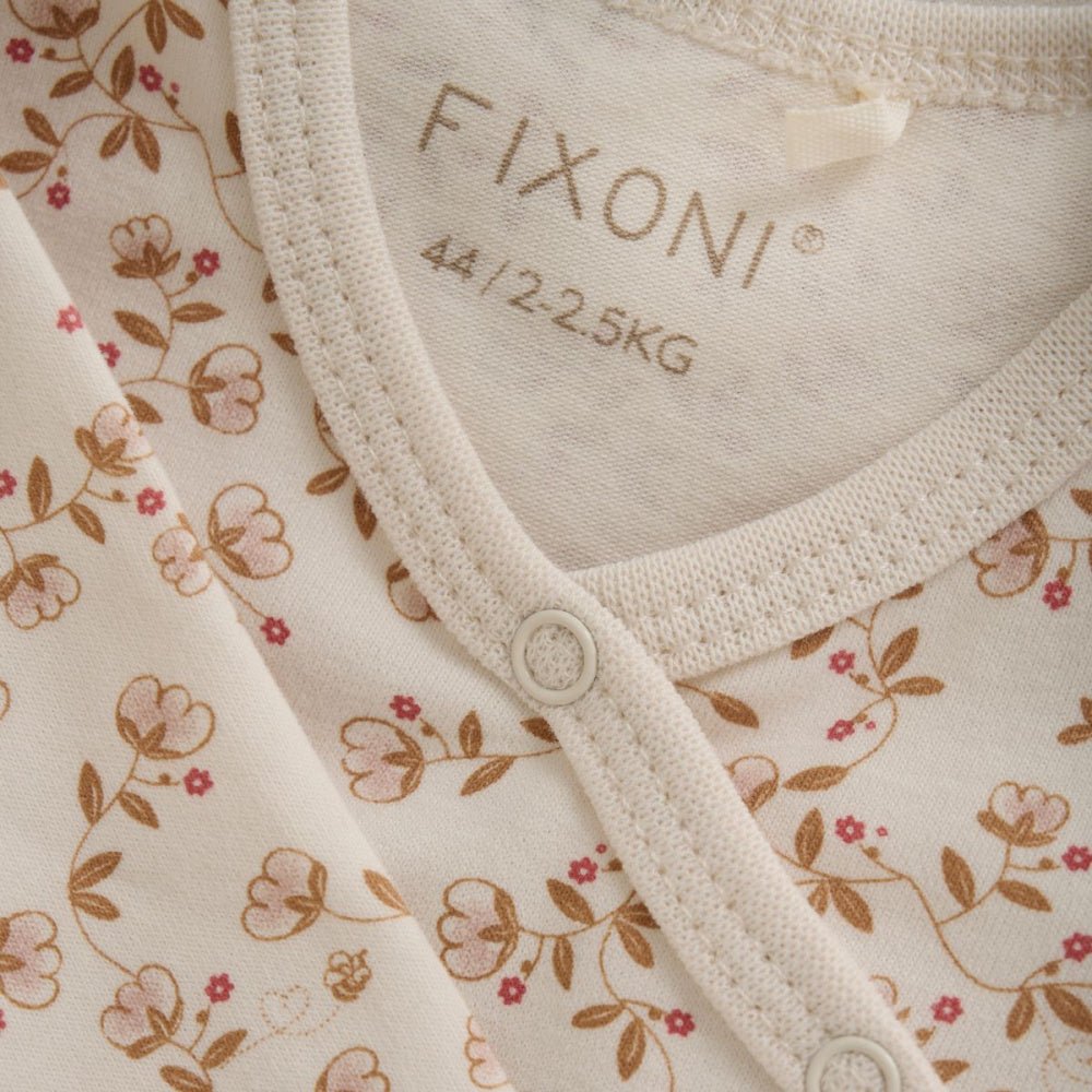 Fixoni - Omslagsbody Prematur Pale Mauve Print - Guttelus