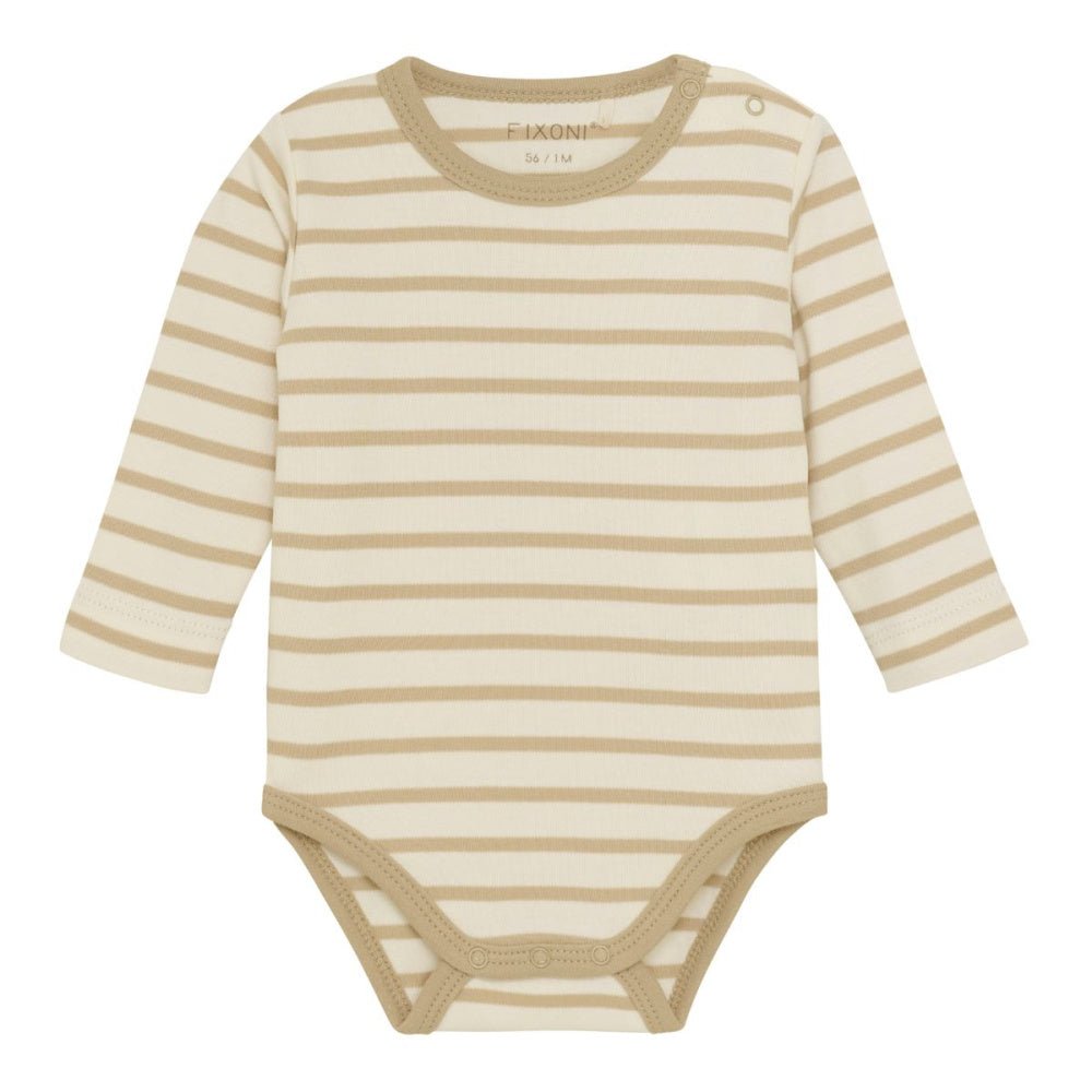 Fixoni - Sett, Body & Sparkebukse Velour Sesame - Guttelus.no