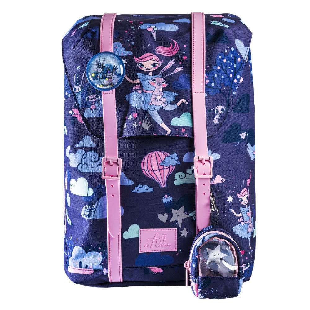 Frii of Norway - Skolesekk 22L Retro Best Friends - Guttelus