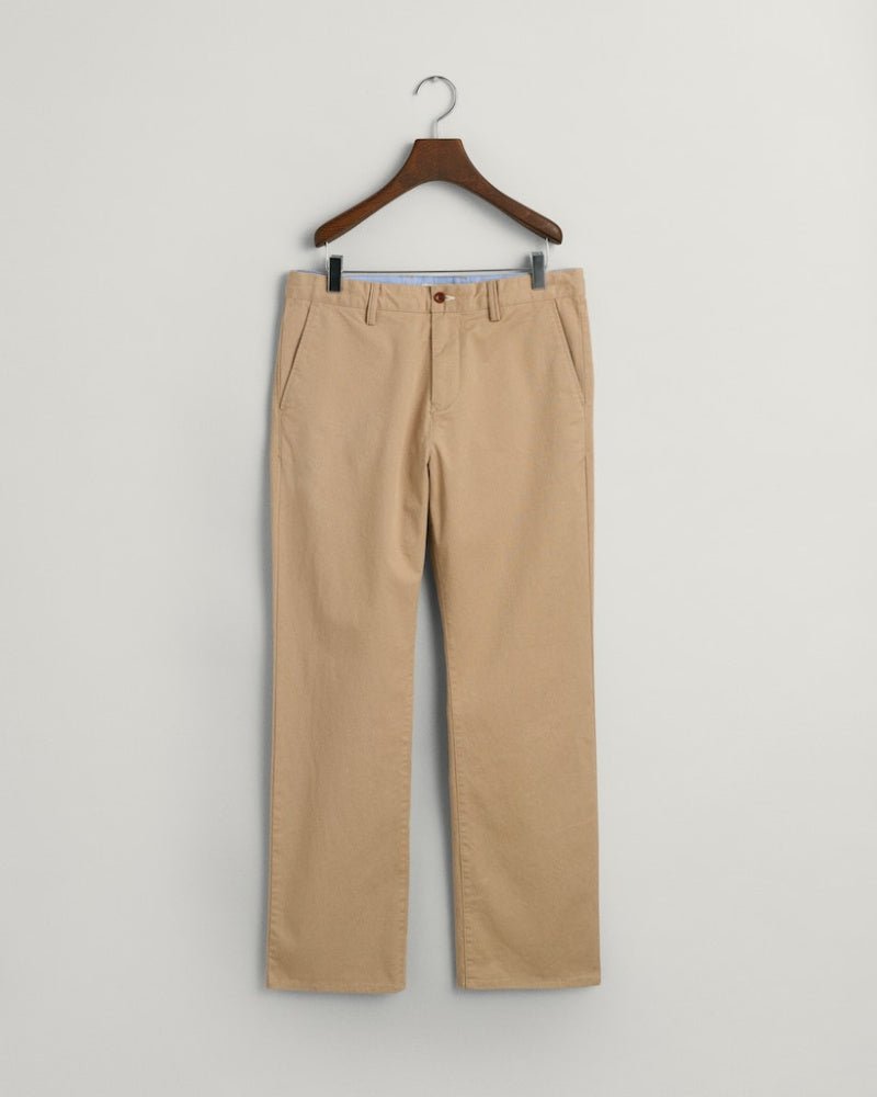 Gant - Bukse Gant Chinos Dark Kahki Jr - Guttelus.no