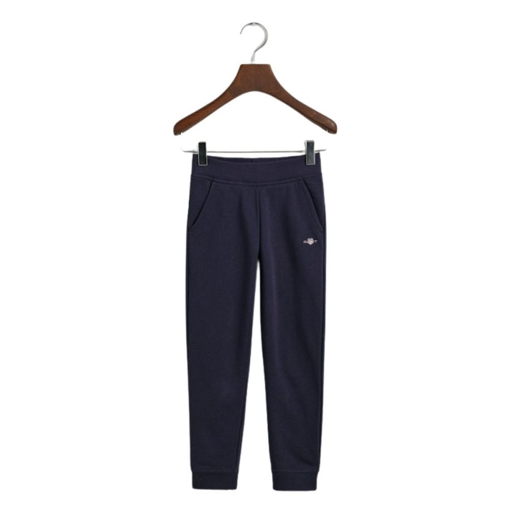 Gant - Joggebukse Shield Evening Blue - Guttelus