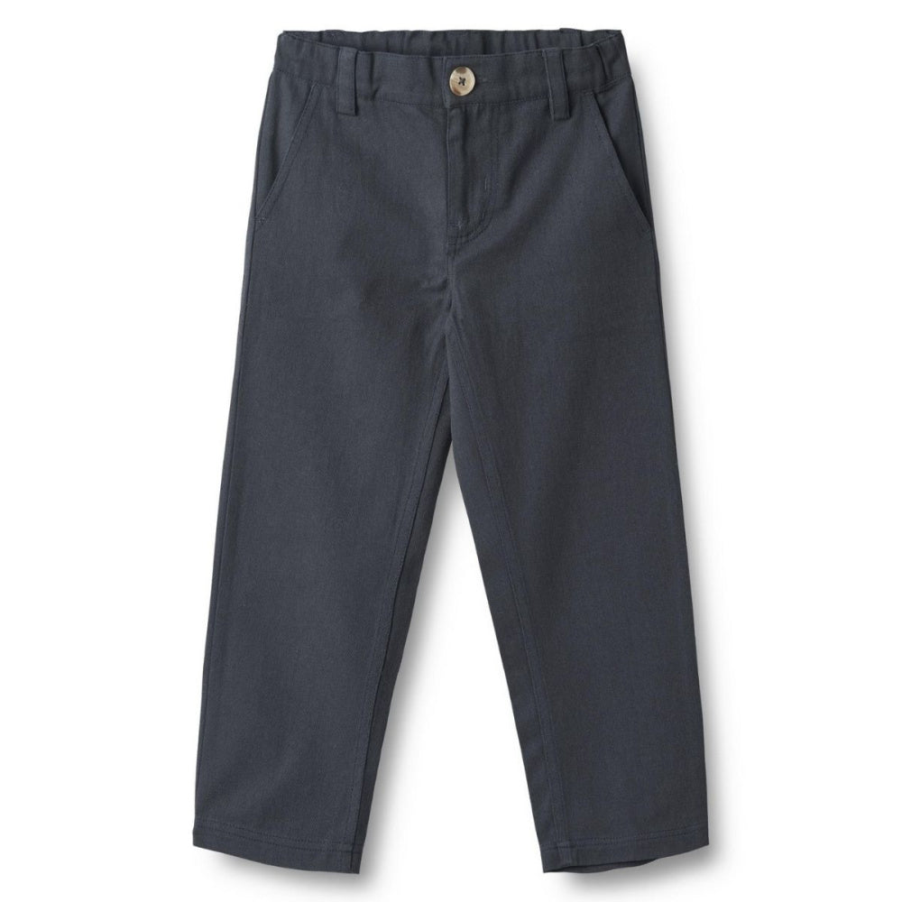 Wheat - Bukse Chinos Aske Navy