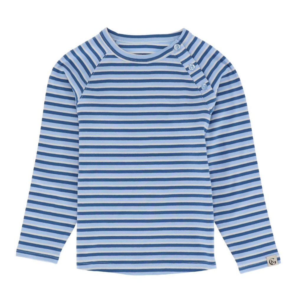 Gullkorn - Genser Villvette LTD Himmelblå Striper - Guttelus