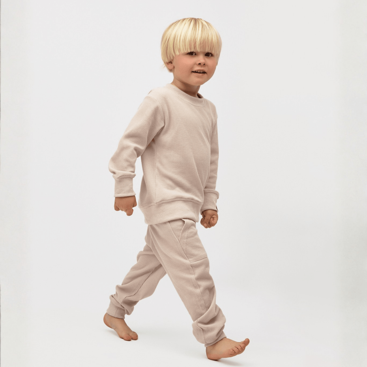 Gullkorn - Joggesett Migma Beige - Guttelus.no