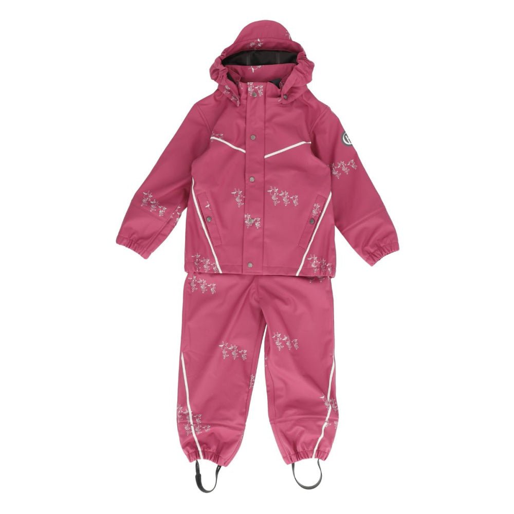 Gullkorn - Regntøysett Bukkene Bruse Varm Rosa - Guttelus.no