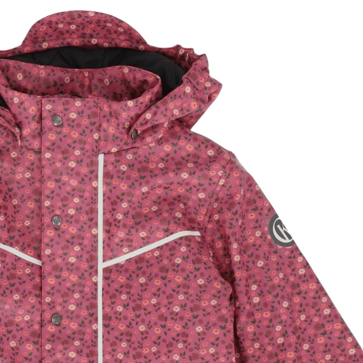 Gullkorn - Vinterregndress Slush Fløyelsrosa - Guttelus
