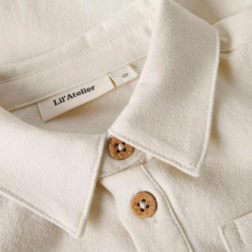 Lil'Atelier - Skjortebody Hadam Turtledove