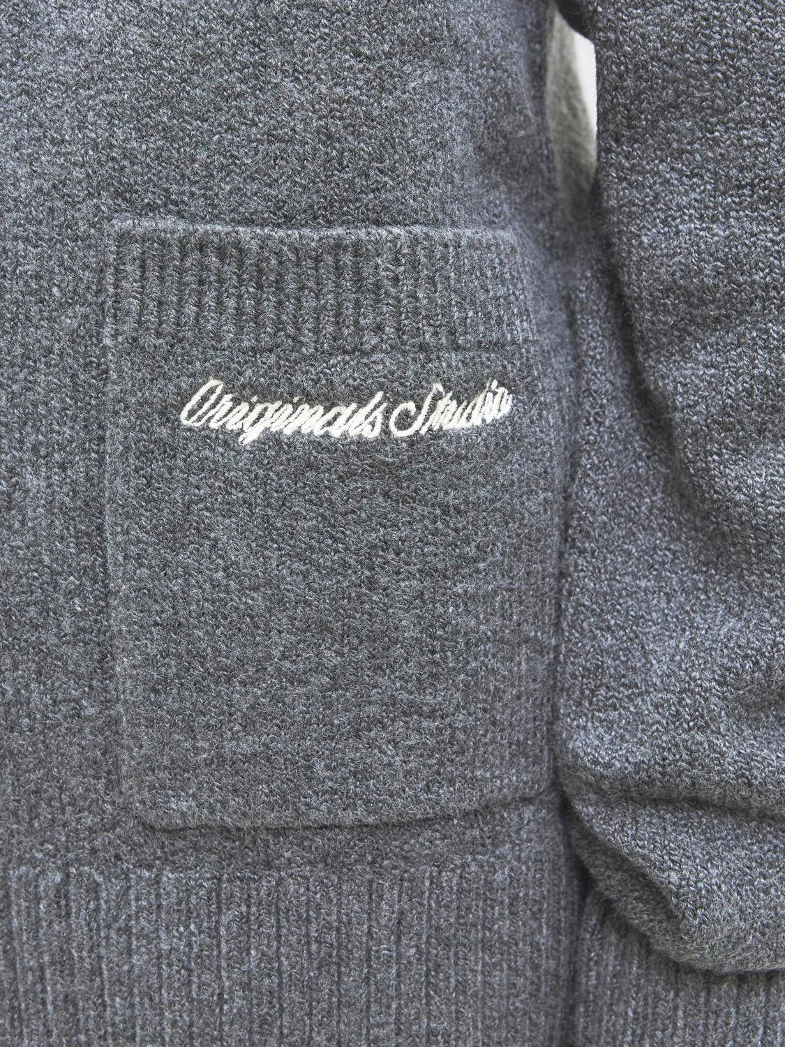 Jack & Jones - Cardigan Jornorrebro Dark Grey Melange