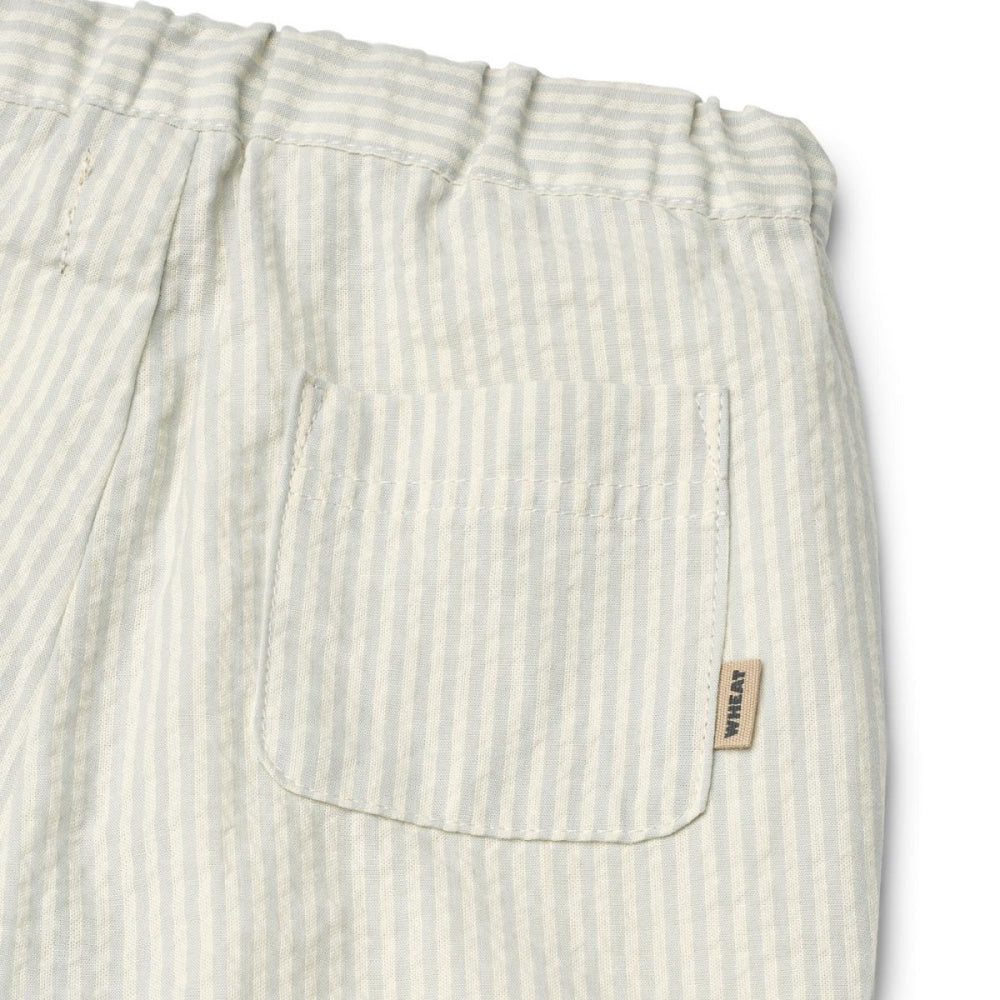 Wheat - Bukse Baby Andy Summer Blue Stripe
