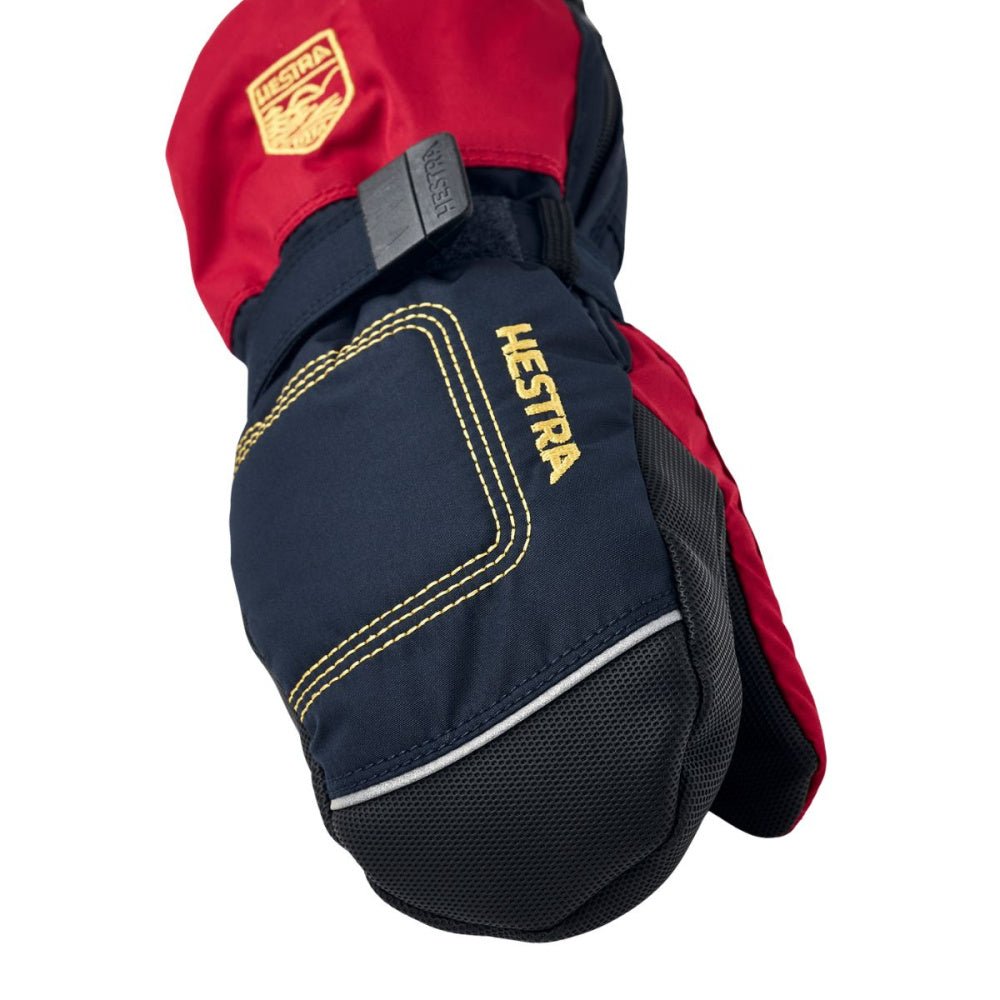 Hestra - Votter Baby Zip Long Dark Navy/ Red - Guttelus.no