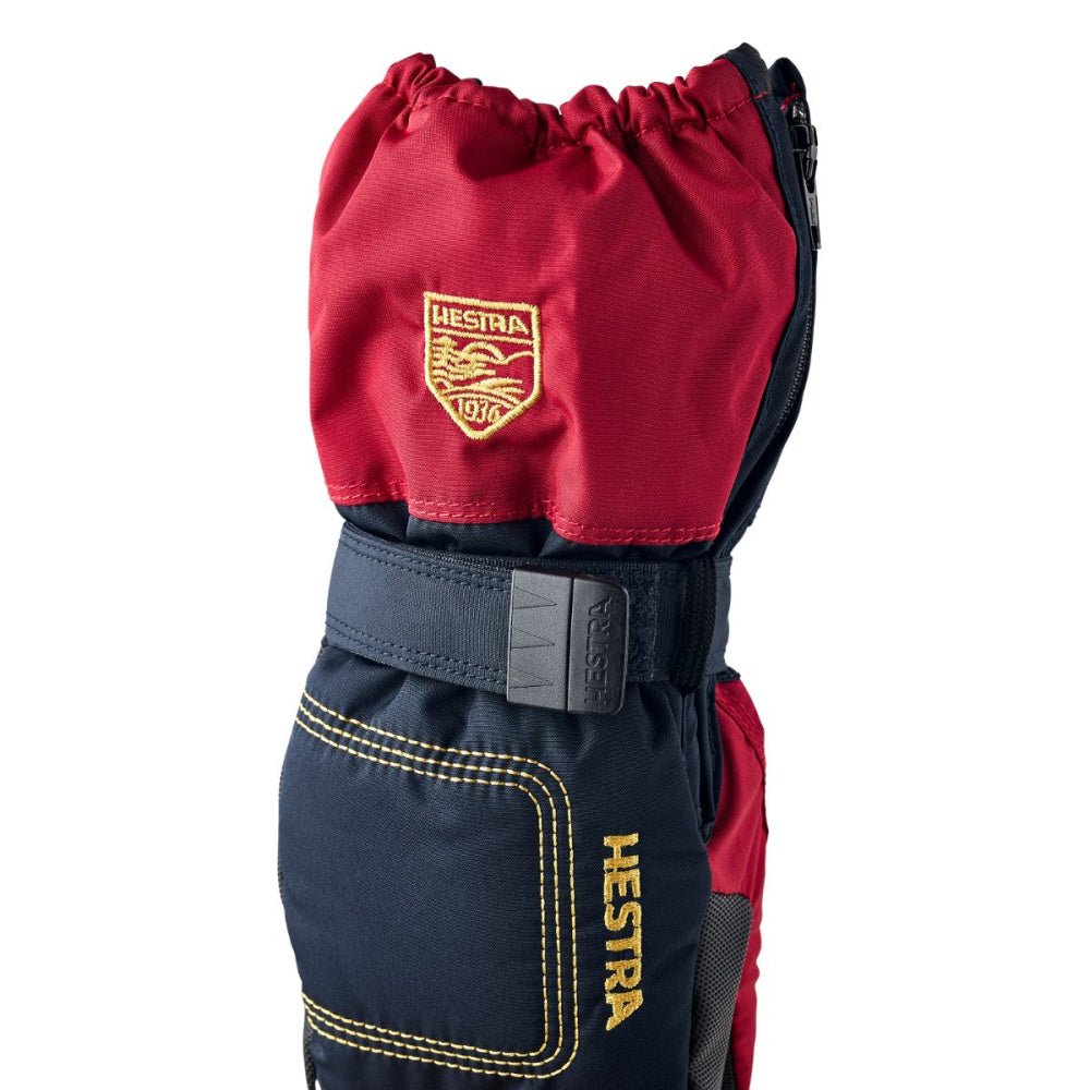 Hestra - Votter Baby Zip Long Dark Navy/ Red - Guttelus.no