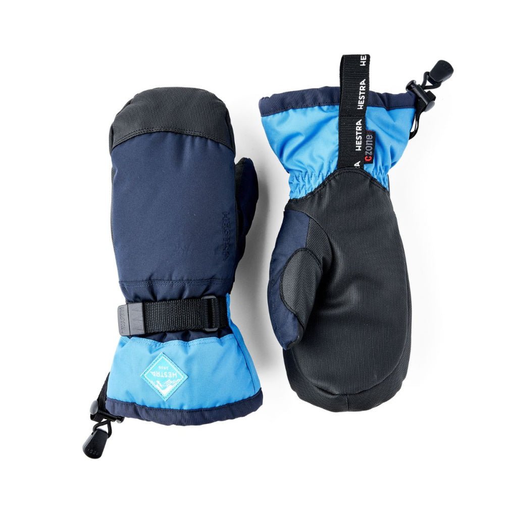 Hestra - Votter Gauntlet CZone Jr Dark Navy/ Sky Blue - Guttelus