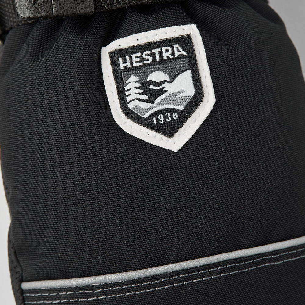 Hestra - Votter Kids Wool Terry Black - Guttelus