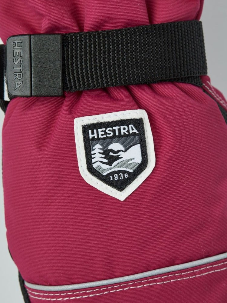 Hestra - Votter Kids' Wool Terry Fuchsia - Guttelus.no