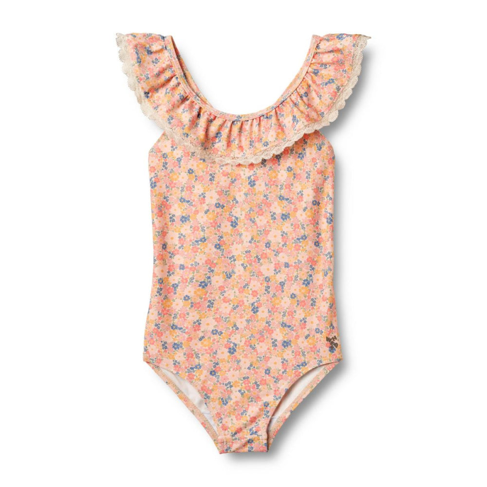 Wheat - Badedrakt Doris Multi Flowers