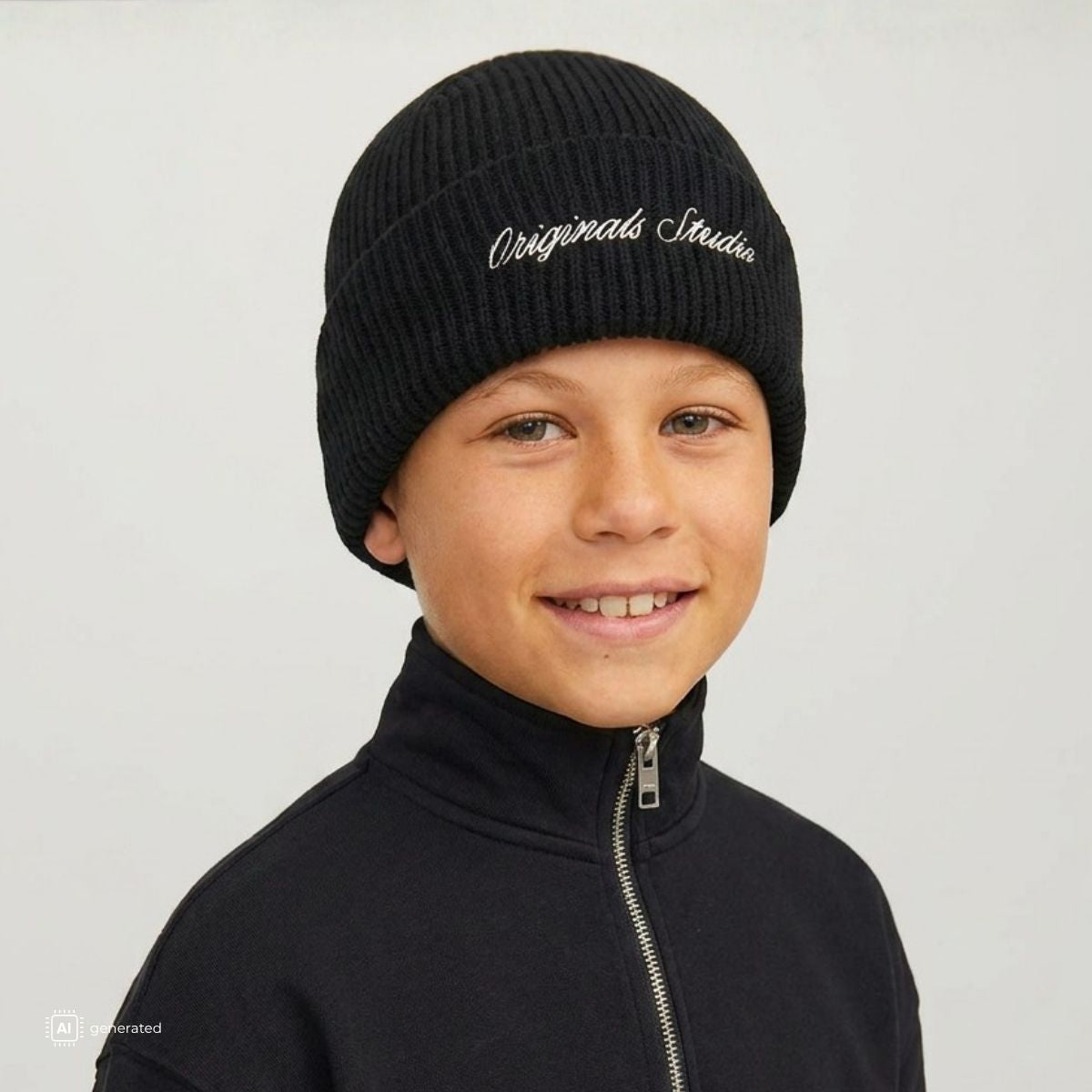 Jack & Jones - Lue Norrebro Beanie Black