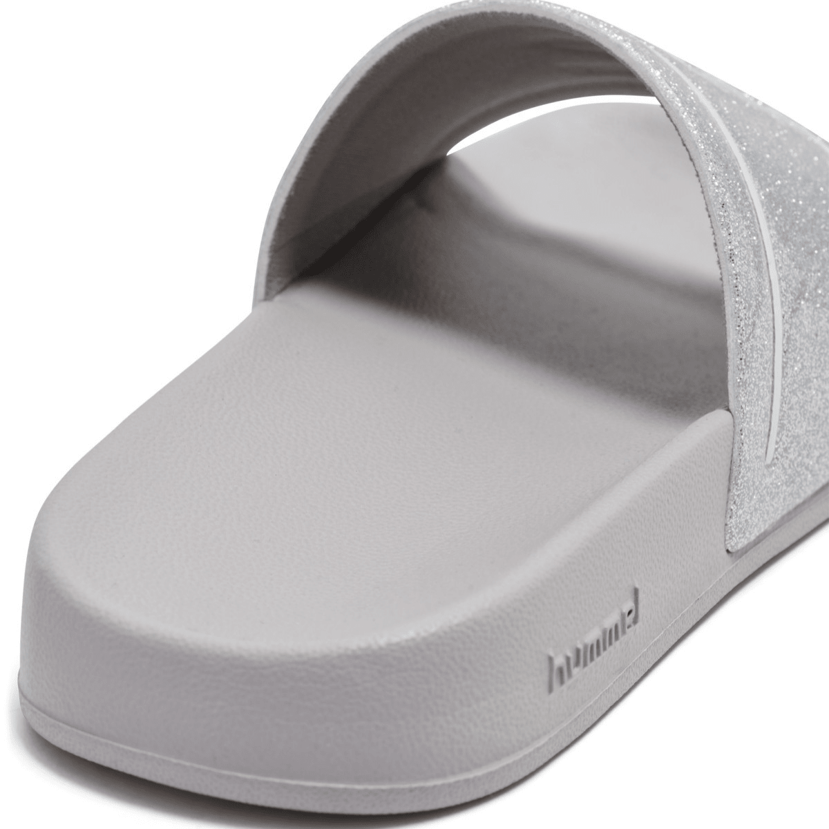 Hummel - Badesandaler Pool Slide Glitter Jr Lunar Rock - Guttelus.no
