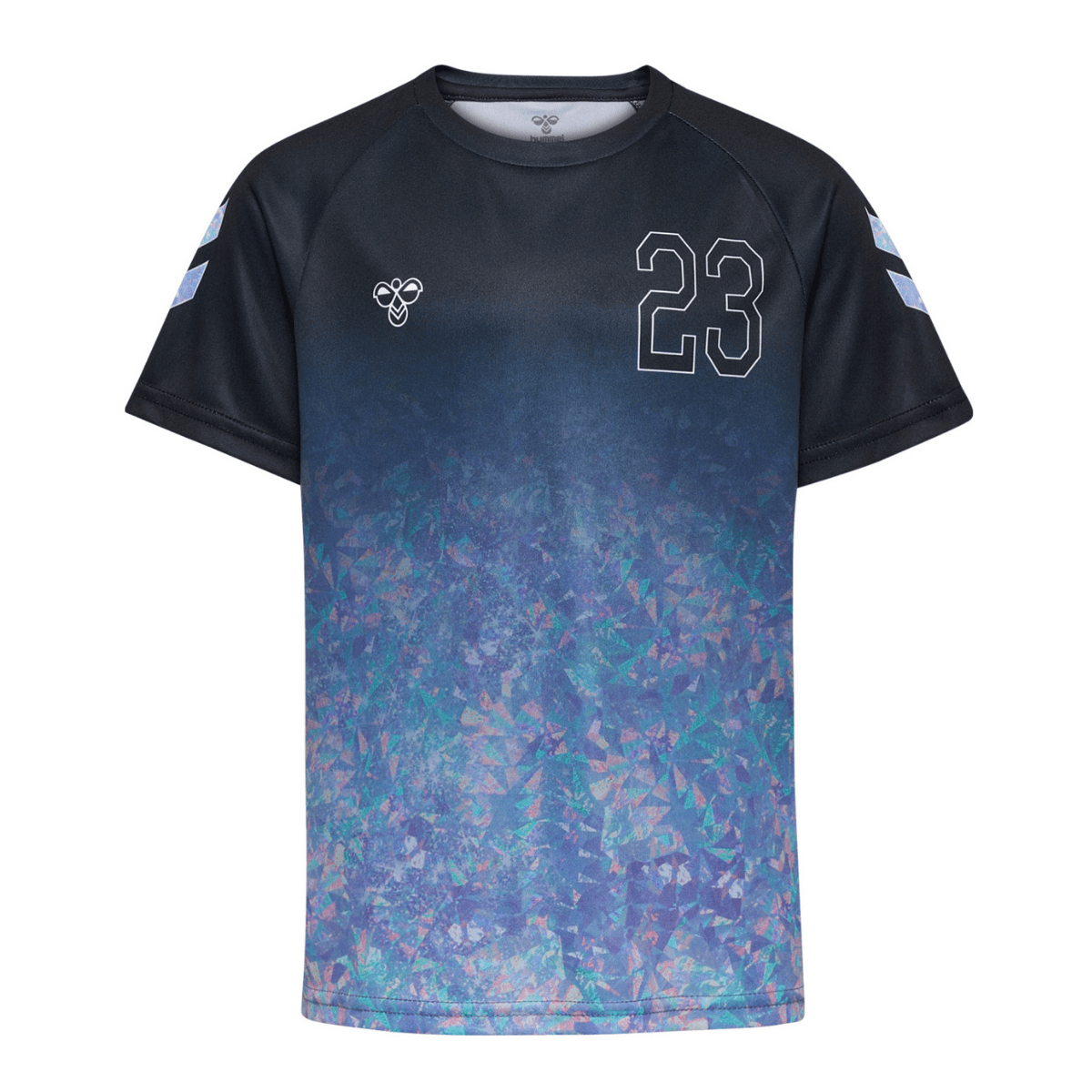 Hummel - Fotballdrakt 2-delt Shimmer Black - Guttelus.no
