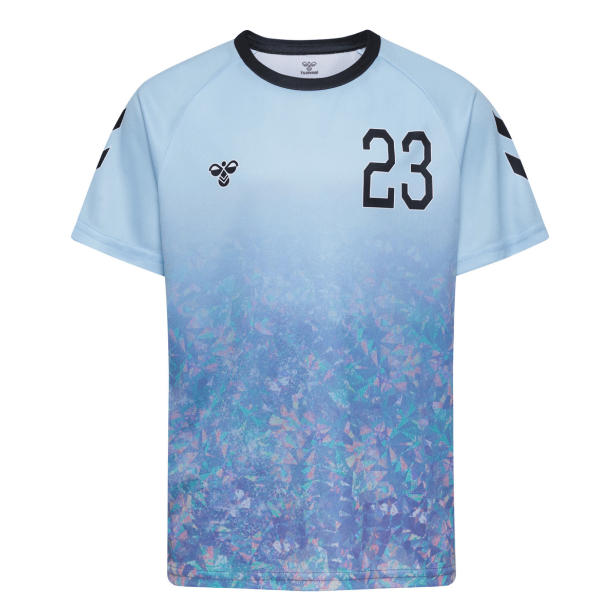 Hummel - Fotballdrakt 2-delt Shimmer Skyway/Black - Guttelus.no