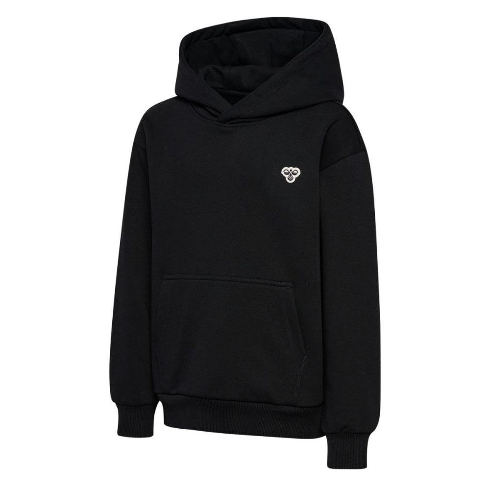 Hummel - Hettegenser Loose Hoodie Bee Black - Guttelus
