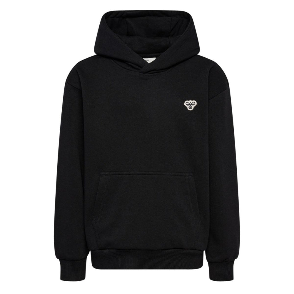 Hummel - Hettegenser Loose Hoodie Bee Black - Guttelus