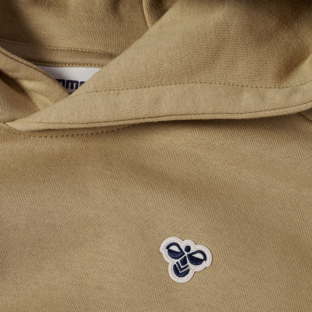 Hummel - Hettegenser Loose Hoodie Bee Cornstalk - Guttelus.no