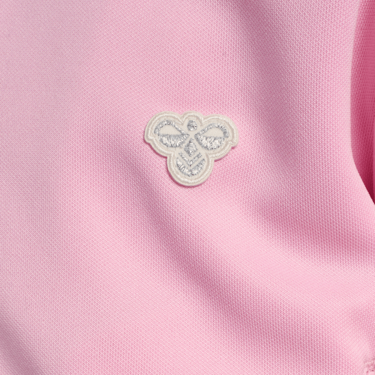 Hummel - Jakke Jr Poly Tape Zip Roseate Spoonbill - Guttelus