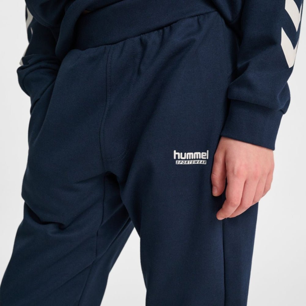 Hummel - Joggebukse Regular Adj Waist Dress Blues - Guttelus