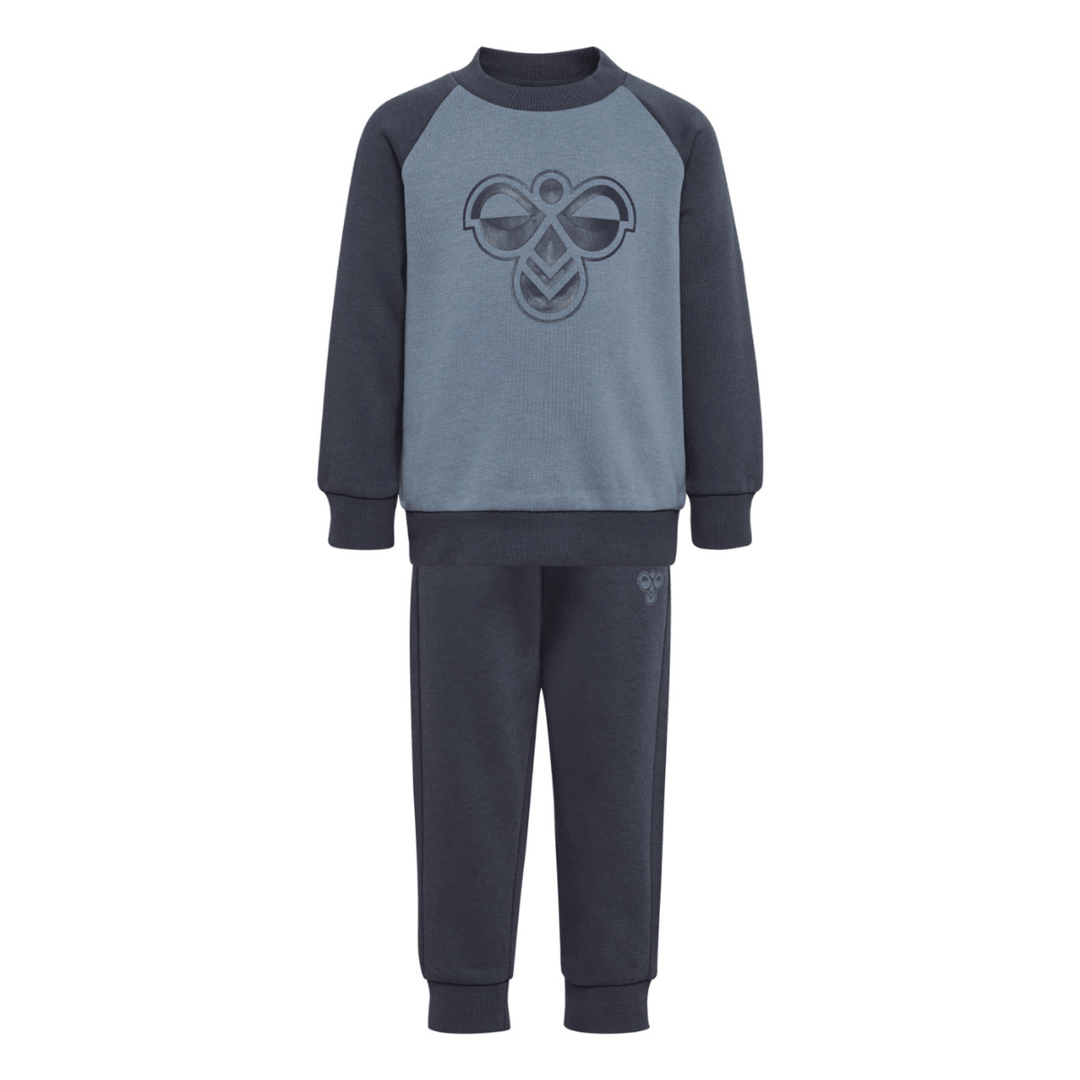 Hummel - Joggedress 2-delt Mini Reg Bumble Set Ombre Blue - Guttelus.no