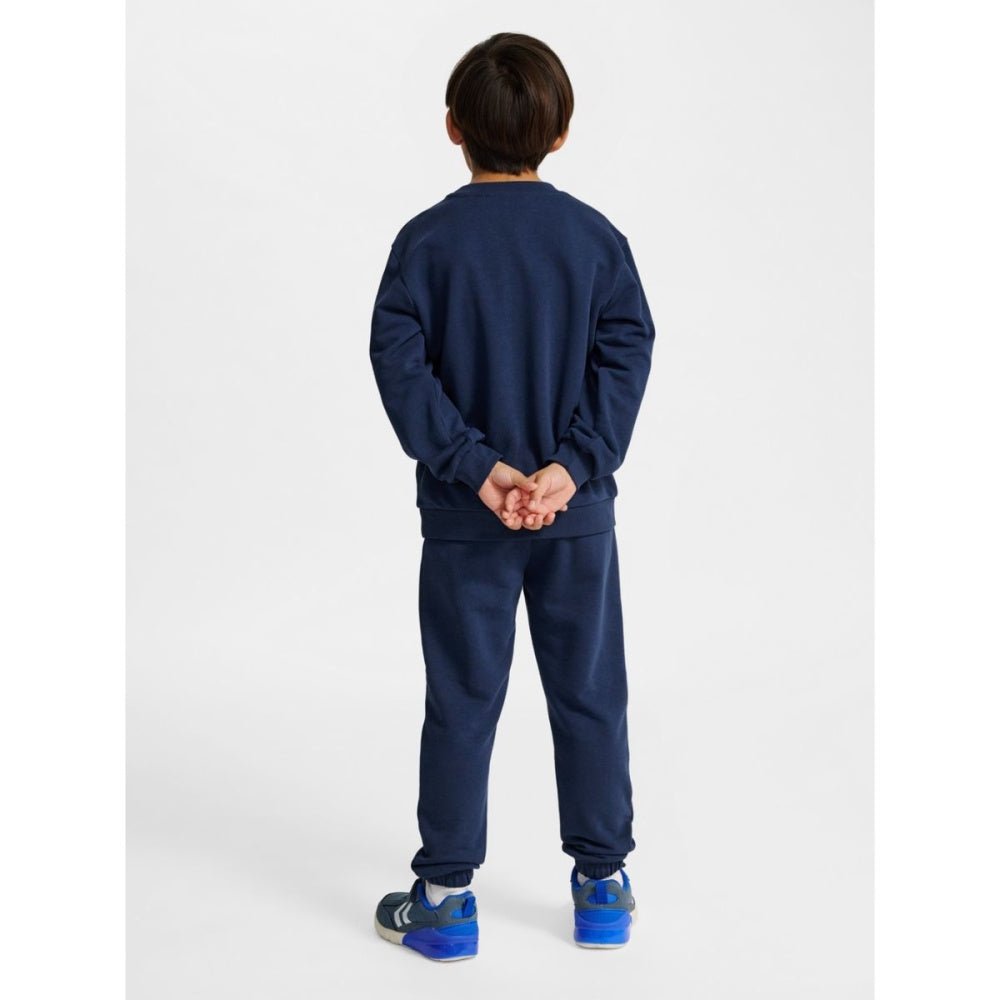 Hummel - Joggedress Base Sweat Set Dress Blues - Guttelus