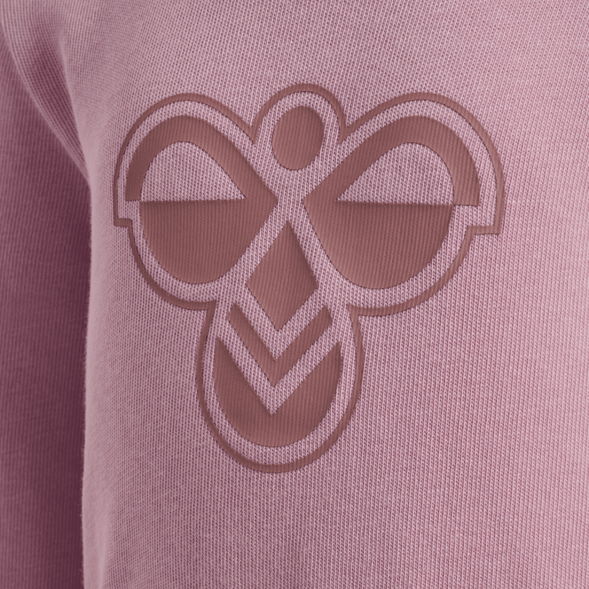 Hummel - Joggedress Mini Jersey Crewsuit Bee Mauve Shadow - Guttelus.no