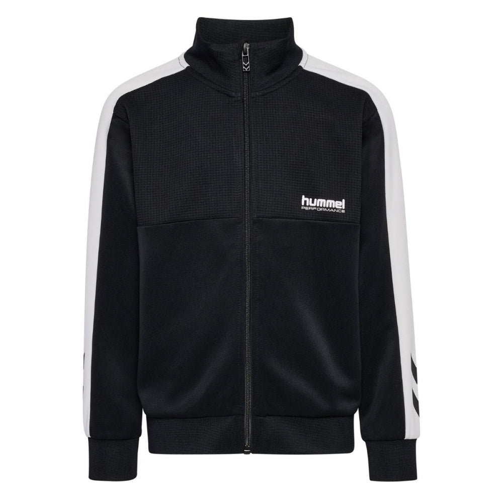 Hummel - Joggesett Colorblock Tracksuit Black - Guttelus