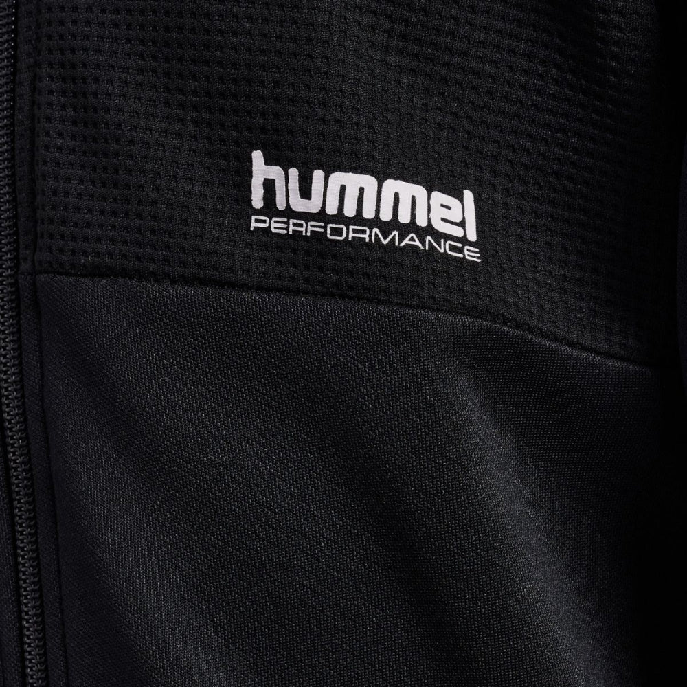 Hummel - Joggesett Colorblock Tracksuit Black - Guttelus