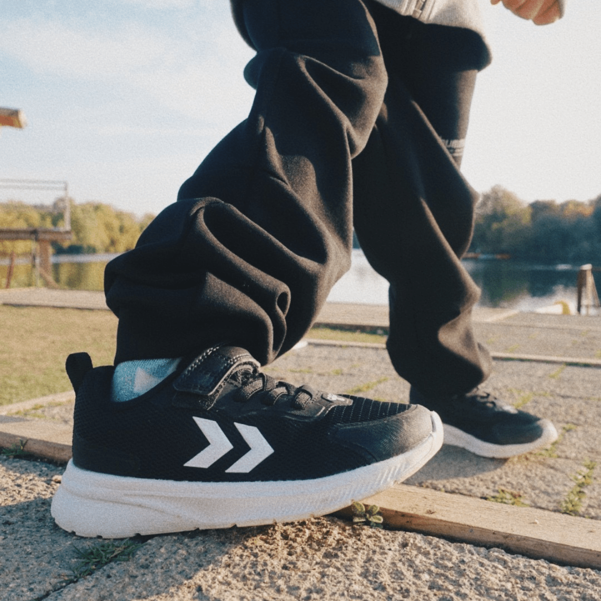 Hummel - Joggesko Actus TR Breather Jr Anthracite - Guttelus.no