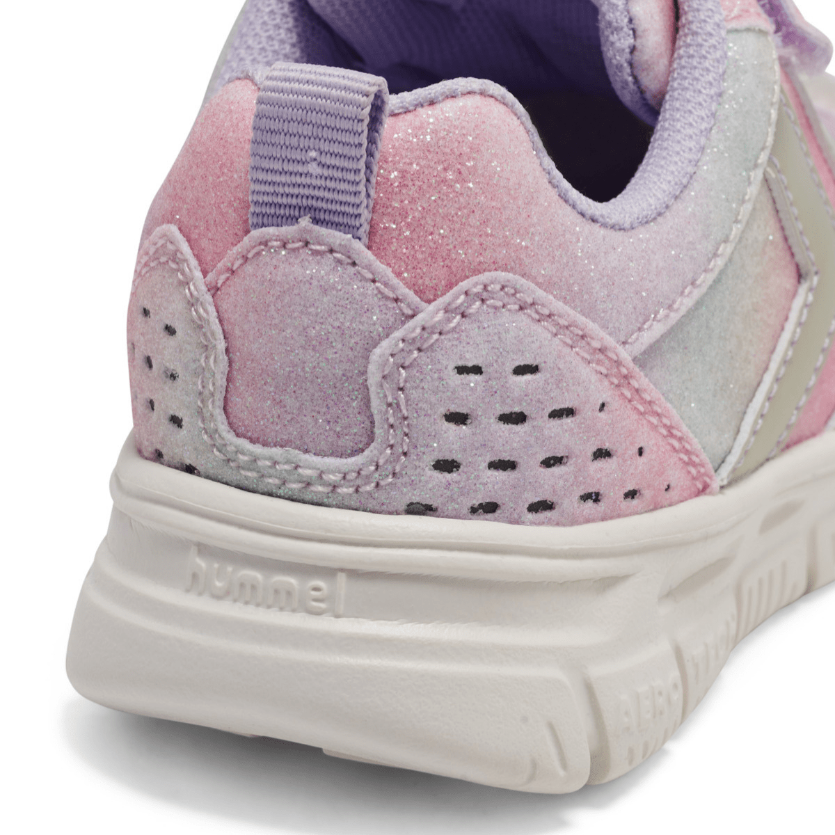 Hummel - Joggesko Crosslite Glitter Infant Multi Color Pink - Guttelus.no