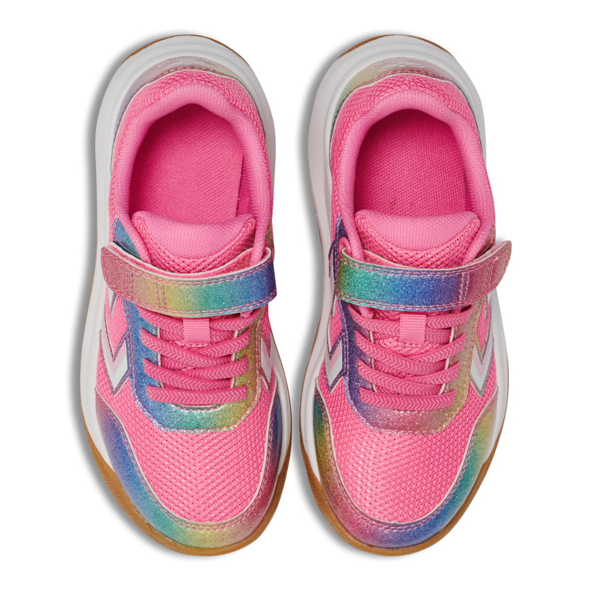 Hummel - Joggesko Multiplay Flex VC 2.0 Pink-a-boo - Guttelus.no