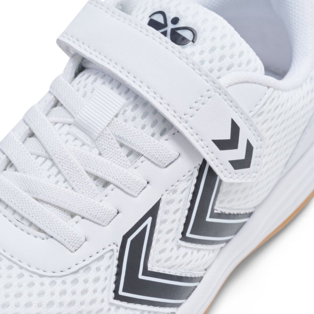 Hummel - Joggesko Multiplay Flex VC JR White/ Black - Guttelus