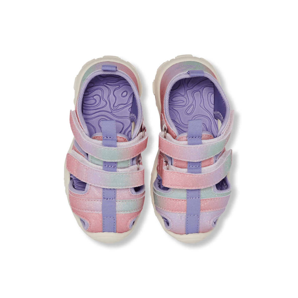 Hummel - Sandaler Velcro Infant Pink Multi Color - Guttelus.no