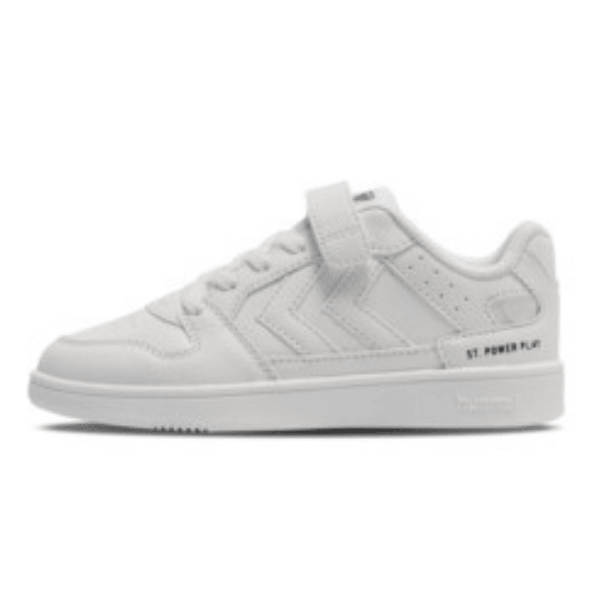 Hummel - Sneaker St Power Play Jr Bright White - Guttelus.no