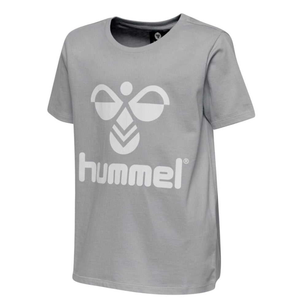 Hummel - T-skjorte Tres Grey Melange - Guttelus