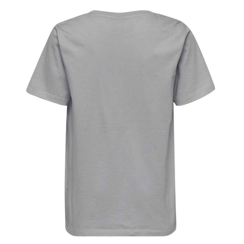 Hummel - T-skjorte Tres Grey Melange - Guttelus