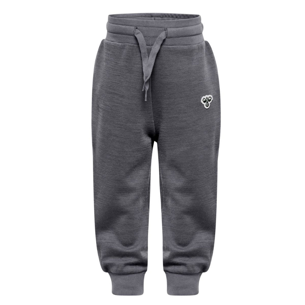 Hummel - Ullbukse Ull og Bomull Grey Melange - Guttelus.no