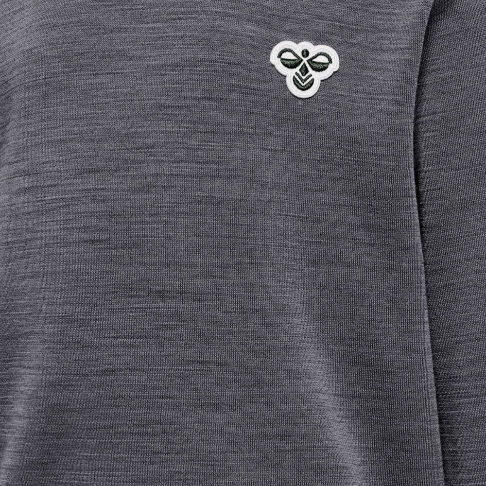 Hummel - Ullgenser Ull og Bomull Grey Melange - Guttelus.no