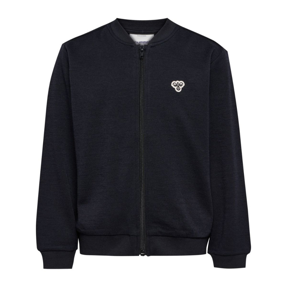 Hummel - Ulljakke Zip Ull og Bomull Black - Guttelus.no